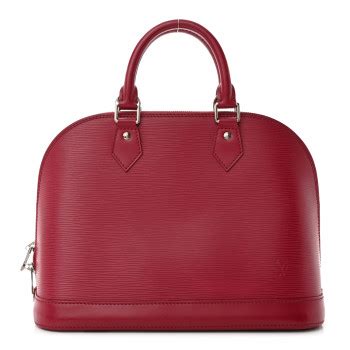 LOUIS VUITTON Epi Alma PM Fuchsia 1519436 